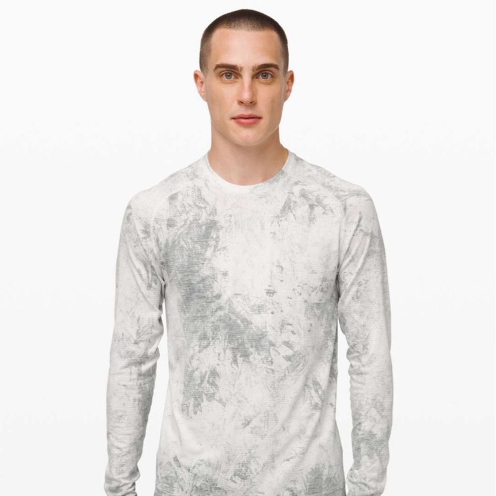 Lululemon Metal Vent Tech long sleeve top chalk wash